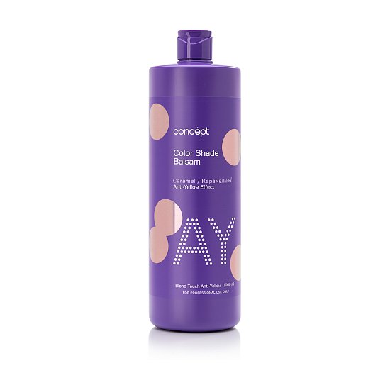 Color Shade Balsam for Blond & Blonded Hair Caramel Blond Effect Color Shade Balsam for Blond & Blonded Hair Caramel Blond Effect